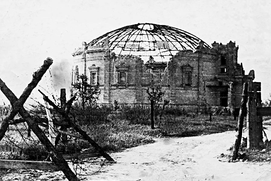 Так Панорама обороны Севастополя выглядела после артобстрела нацистов в 1942 году