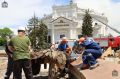 Три фрагмента поврежденного огнем полотна из атакованного ВСУ музея-панорамы в Севастополе удалось спасти, сообщили в учреждении