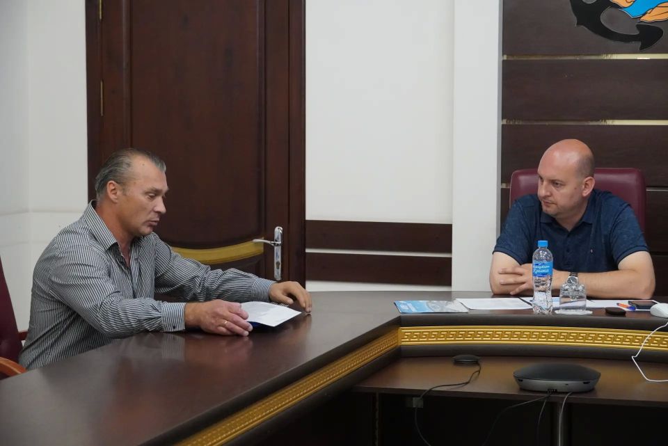 И. о. главы администрации Керчи Иван Кошель провел очередной прием граждан в очном формате И. о. главы администрации Керчи Иван Кошель провел очередной прием граждан в очном формате