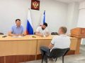 В г. Саки состоялся личный приём граждан руководством Министерства спорта Республики Крым