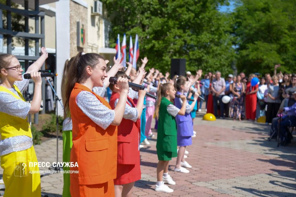 В Евпатории отметили День России В Евпатории отметили День России