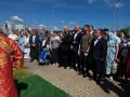 Под Самарой освятили и возвели купол на новый храм