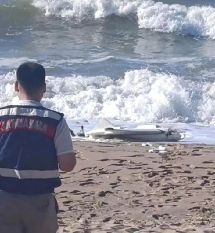 Ударный беспилотник нашли на побережье Черного моря в Турции