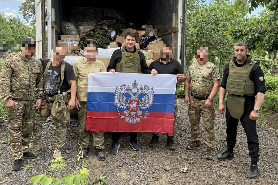 На фронт из Крыма передали очередную партию гуманитарной помощи