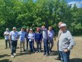 Сегодня работали на площадке проектирования Мартовского водохранилища в Бахчисарайском районе