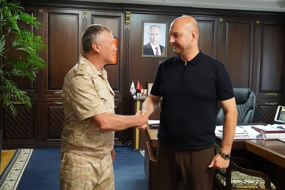 Иван Кошель: Встретился с командиром 115-й Отдельной бригады особого назначения Росгвардии генерал-майором Иваном Евгеньевичем Клеминым