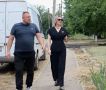 Глава администрации Джанкойского района Инна Федоренко проверила ход работ по благоустройству придомовых территорий многоквартирных домов в селе Светлое