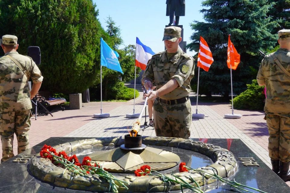Керчь присоединилась к патриотической акции «Путь Победы» Керчь присоединилась к патриотической акции «Путь Победы»