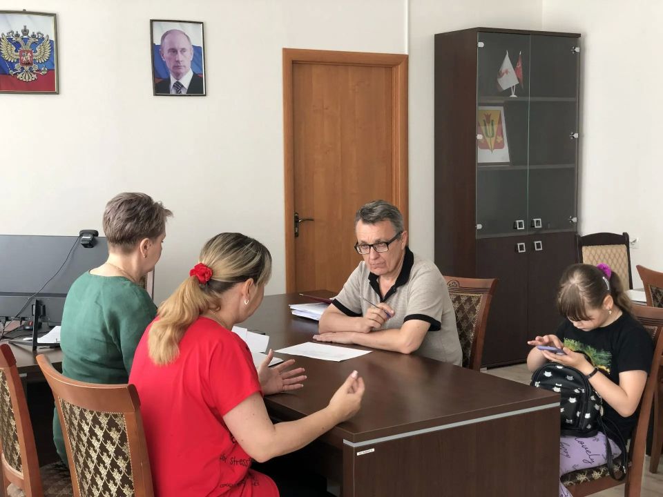 В администрации города прошёл приём граждан по личным вопросам