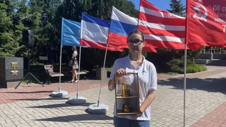 Акция памяти «Путь Победы» стартовала в Керчи Акция памяти «Путь Победы» стартовала в Керчи