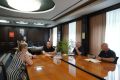 Иван Кошель: Провел встречу с начальником Госавтоинспекции УМВД России (Керченская), майором полиции Алексеем Леоником и моим заместителем Эльдаром Муждабаевым