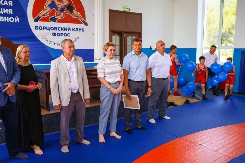 Константин Шимановский: В Форосе состоялось открытие зала спортивной борьбы, который находится в здании Территориального органа Константин Шимановский: В Форосе состоялось открытие зала спортивной борьбы, который находится в здании Территориального органа
