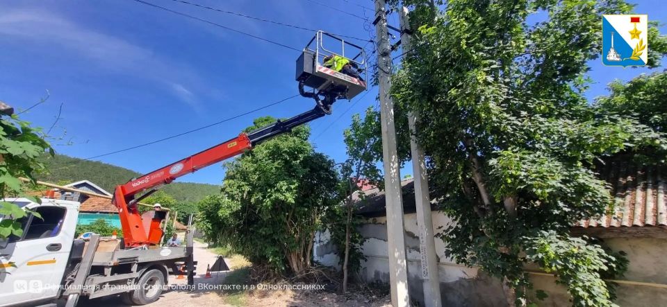 В сёлах Балаклавского района устанавливают современное освещение В сёлах Балаклавского района устанавливают современное освещение