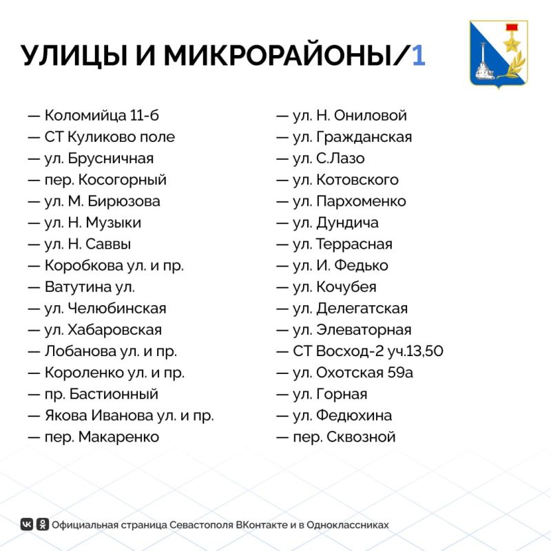 Сегодня в части Севастополя временно отключат газ Сегодня в части Севастополя временно отключат газ