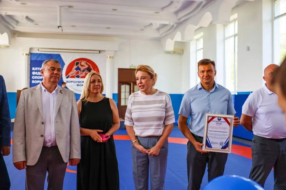 Константин Шимановский: В Форосе состоялось открытие зала спортивной борьбы, который находится в здании Территориального органа Константин Шимановский: В Форосе состоялось открытие зала спортивной борьбы, который находится в здании Территориального органа