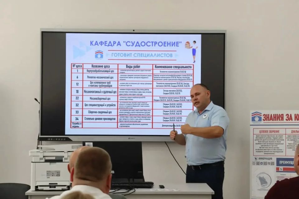 В Керчи состоялось торжественное открытие кафедры «Судостроение», созданной в рамках развития профильного образования и подготовки кадров новой формации для отрасли В Керчи состоялось торжественное открытие кафедры «Судостроение», созданной в рамках развития профильного образования и подготовки кадров новой формации для отрасли