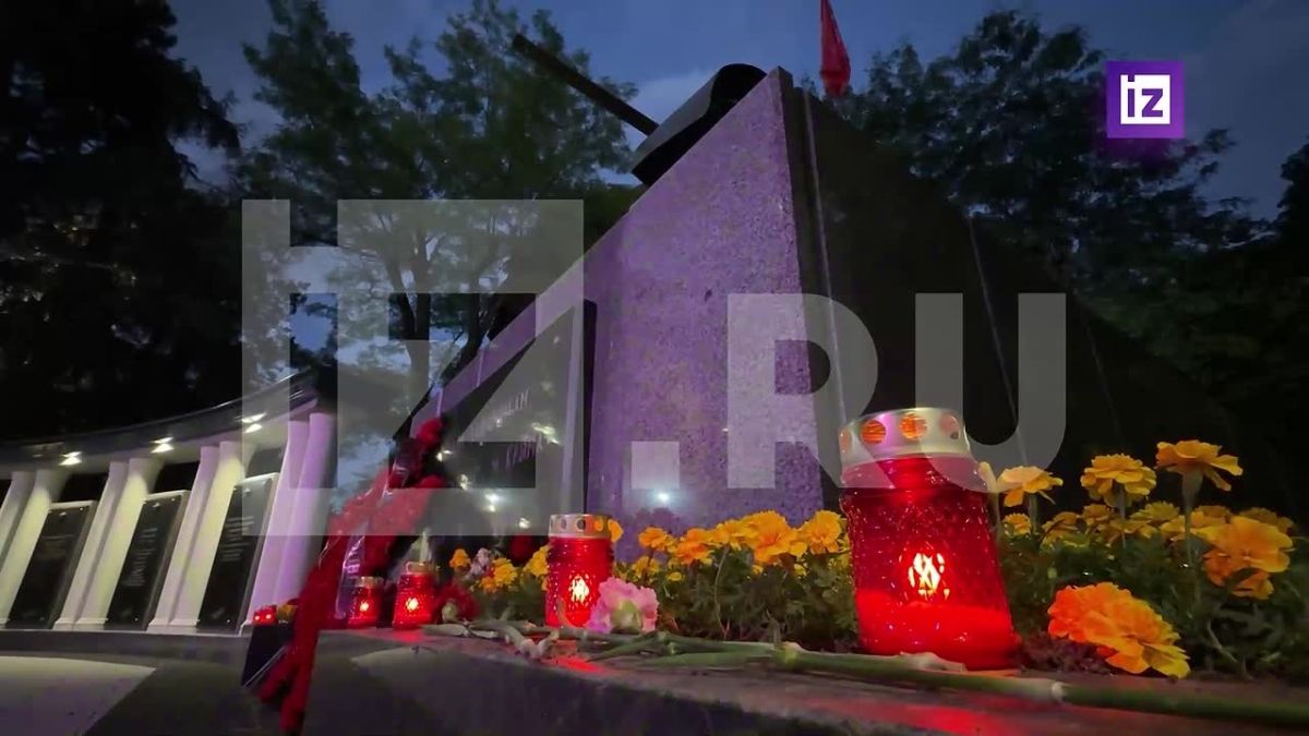 В Симферополе прошла акция "Свеча памяти" в преддверии годовщины начала Великой Отечественной войны