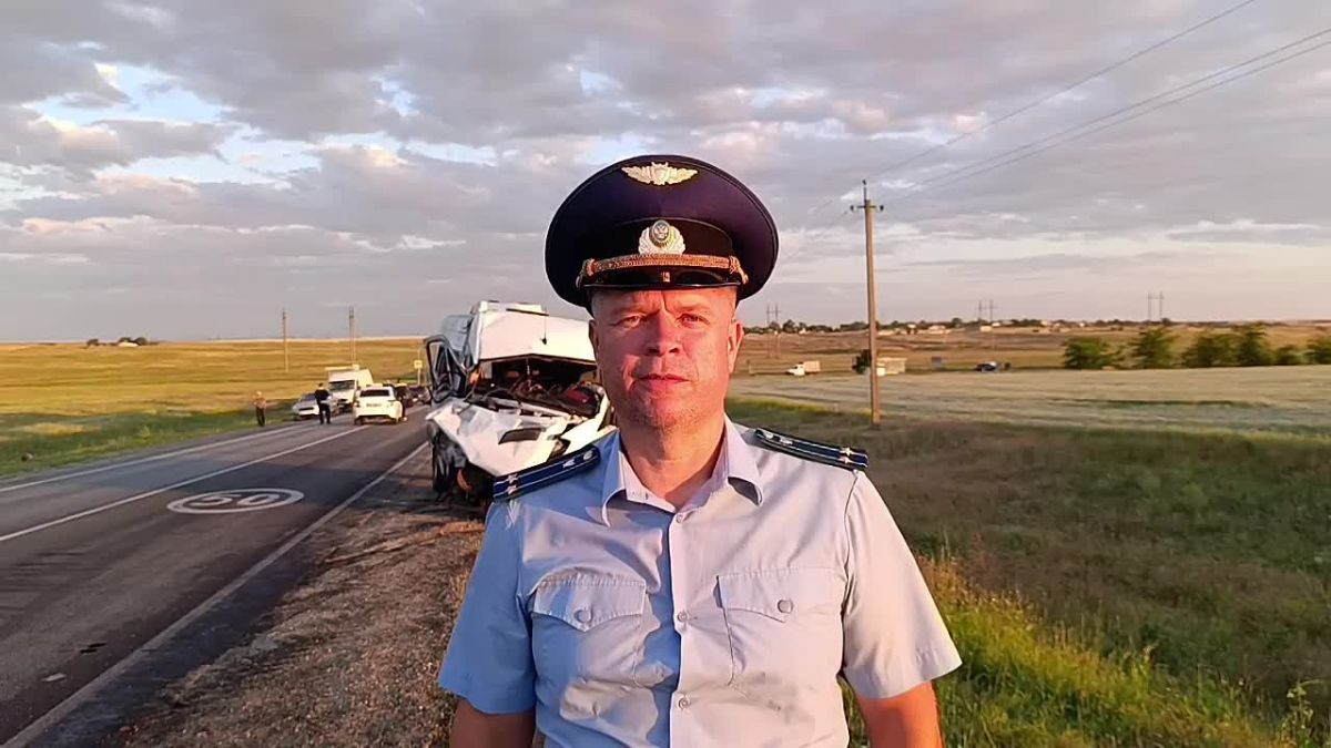 Комментарий исполняющего обязанности прокурора Первомайского района Дмитрия Иващенко с места дорожно-транспортного происшествия