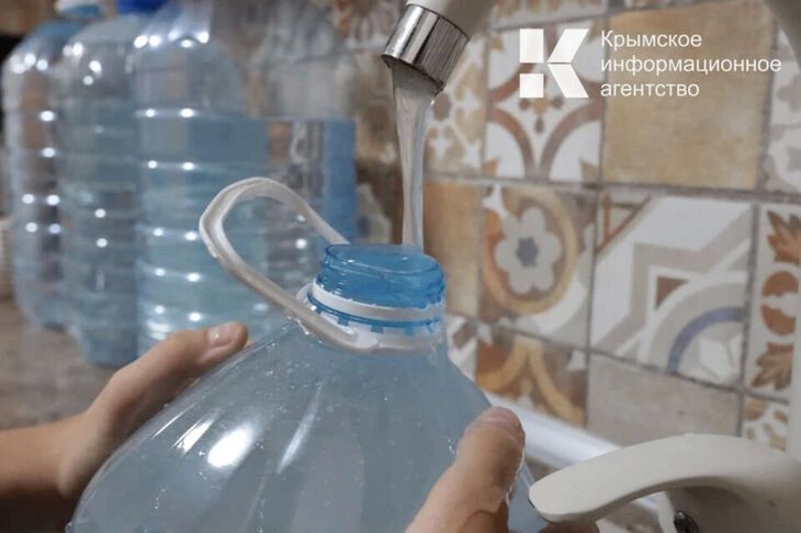 В Симферопольском районе жителям посоветовали иметь запас воды и вечером оставлять детей дома