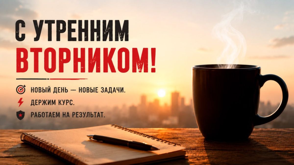 Сергей Лебедев: С утренним вторником вас!. День почти обычный, рабочий, если войну считать обычным делом