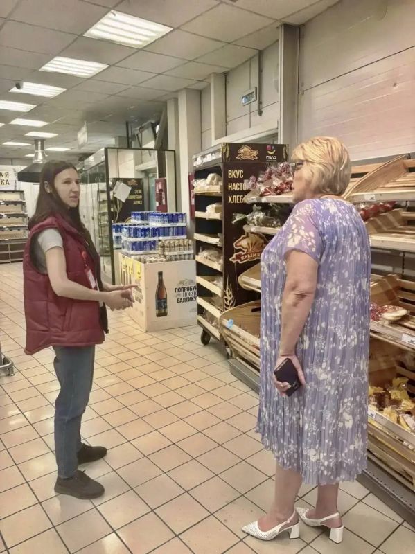 Галина Огнёва: Провела мониторинг продуктовых магазинов в Алуште Галина Огнёва: Провела мониторинг продуктовых магазинов в Алуште