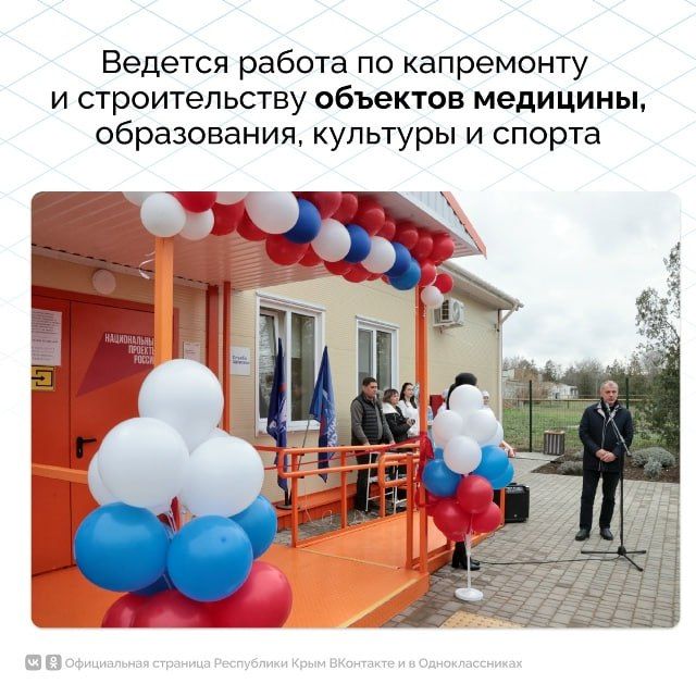 В городах и районах Крыма ведется работа по капитальному ремонту и строительству объектов образования, медицины, культуры и спорта В городах и районах Крыма ведется работа по капитальному ремонту и строительству объектов образования, медицины, культуры и спорта