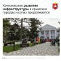 В городах и районах Крыма ведется работа по капитальному ремонту и строительству объектов образования, медицины, культуры и спорта