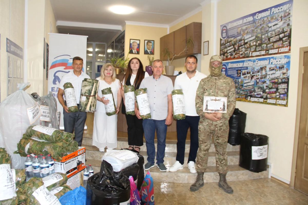 Константин Шимановский: В День ветерана боевых действий передали гуманитарную помощь бойцам на передовую