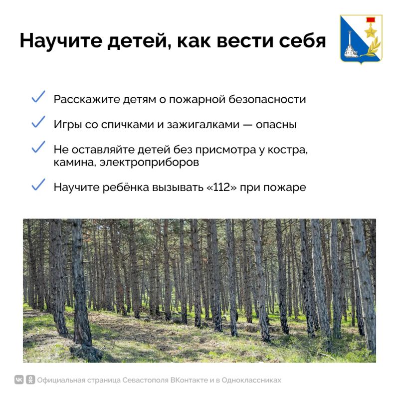 Сегодня в Севастополе начал действовать особый противопожарный режим Сегодня в Севастополе начал действовать особый противопожарный режим