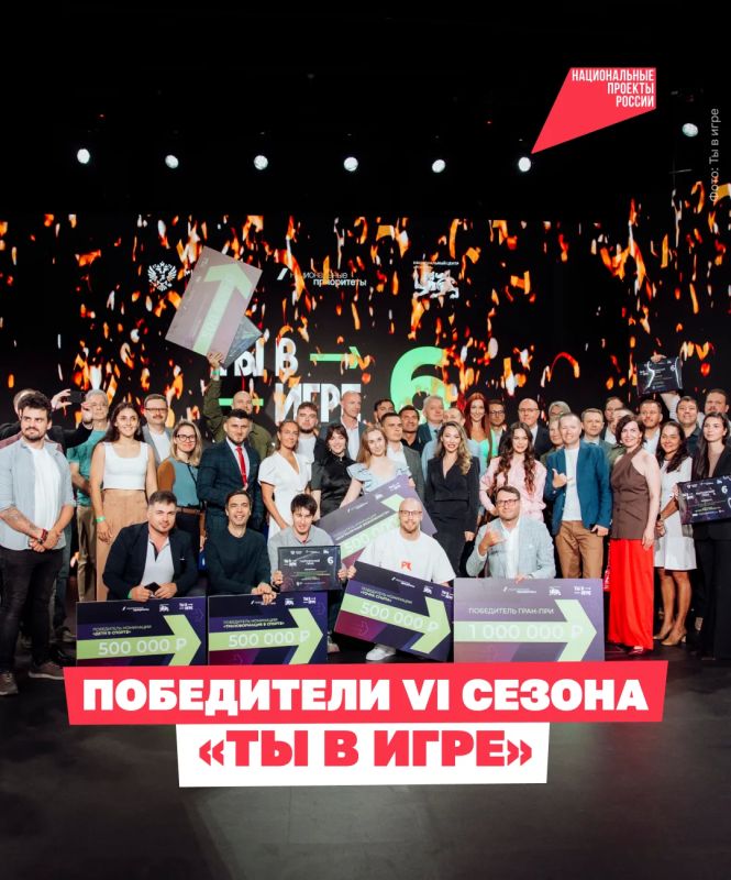 От Камчатки до Севастополя: объявили победителей конкурса «Ты в игре»