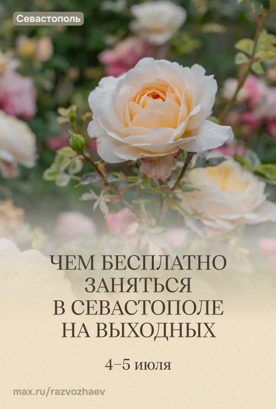Михаил Развожаев: Впереди выходные, и уже традиционно севастопольские учреждения приготовили множество бесплатных мероприятий