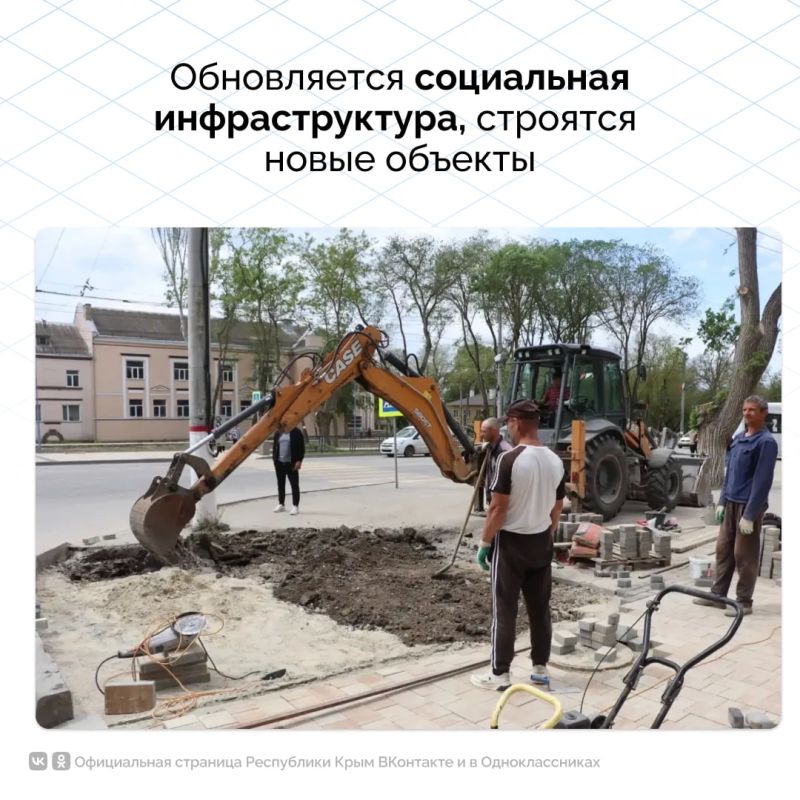 Ремонт автомобильных дорог, образовательных учреждений и спортивных объектов, строительство детских садов и врачебных амбулаторий, благоустройство придомовых территорий и общественных пространств, установка детских и... Ремонт автомобильных дорог, образовательных учреждений и спортивных объектов, строительство детских садов и врачебных амбулаторий, благоустройство придомовых территорий и общественных пространств, установка детских и...