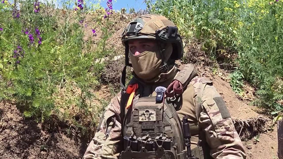 Десантники готовят штурмовые подразделения на полигоне в Запорожской области