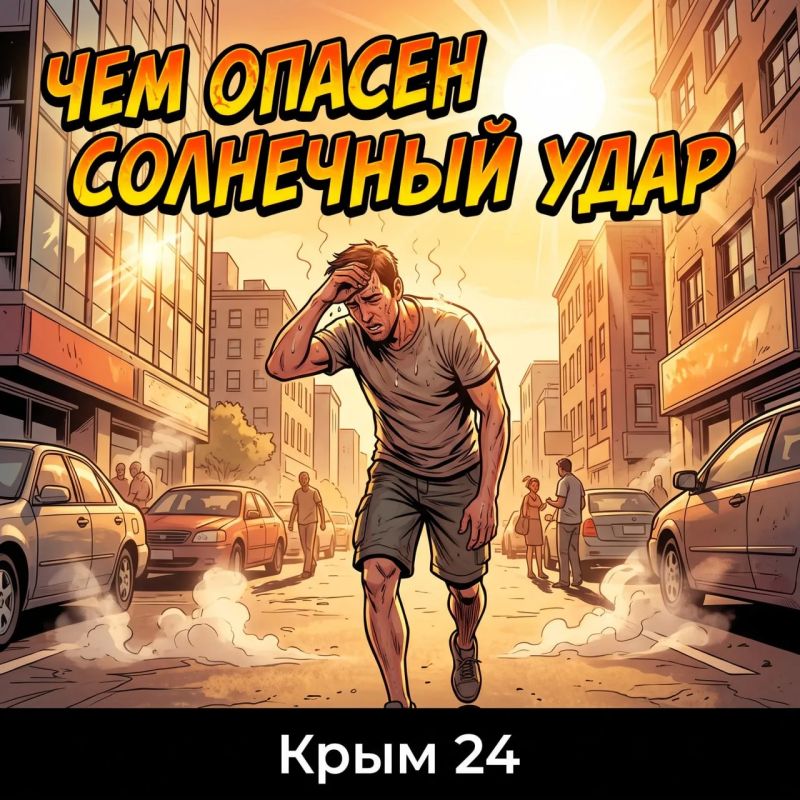 Врач объяснила, чем опасен солнечный удар