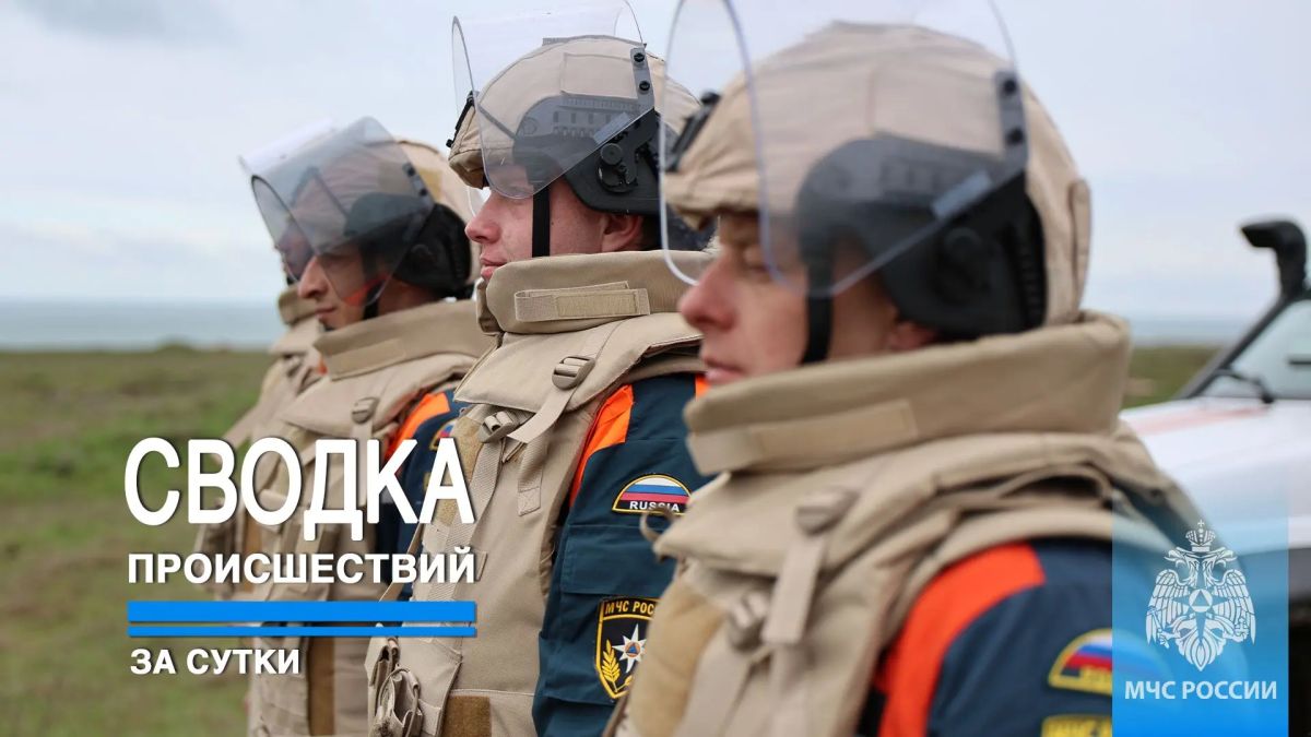 #ЧТОВЧЕРАПРОИЗОШЛО. За минувшие сутки пожарно-спасательные подразделения ГУ МЧС России по Республике Крым реагировали на: 23 пожара, из них:
