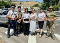 Севастопольские госавтоинспекторы и народные «дружинники» напомнили детям и взрослым о важности соблюдения ПДД