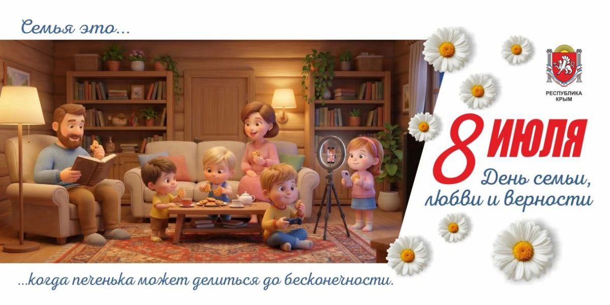 С Днём семьи, любви и верности! С Днём семьи, любви и верности!