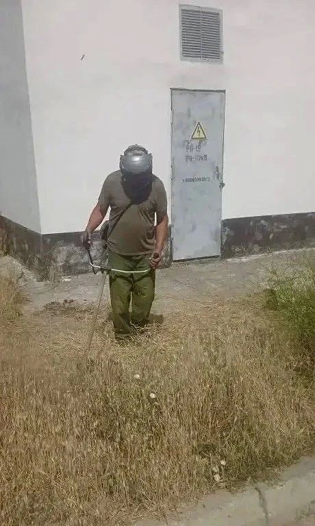 В Евпатории из-за ограничений на топливо сокращена бригада по покосу травы