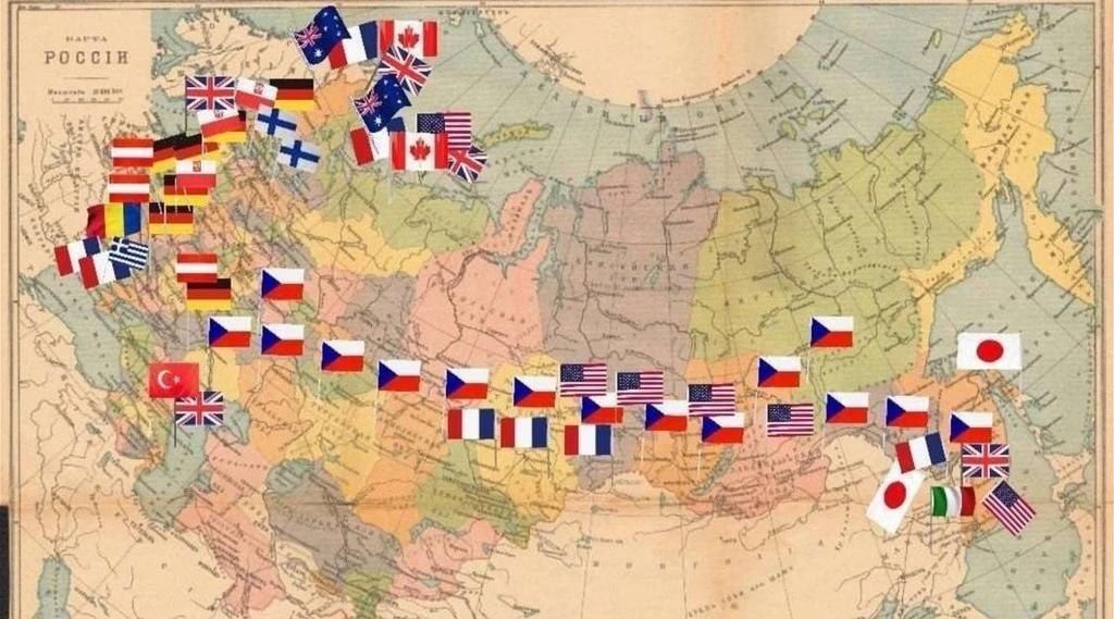 Иностранная интервенция в России (1918–1925 гг.) Иностранная интервенция в России (1918–1925 гг.)
