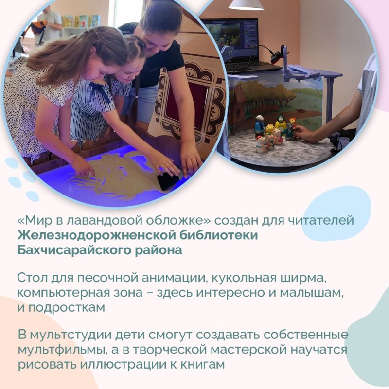 В рамках нацпроекта «Семья» в Крыму открываются детские культурно-просветительские центры В рамках нацпроекта «Семья» в Крыму открываются детские культурно-просветительские центры