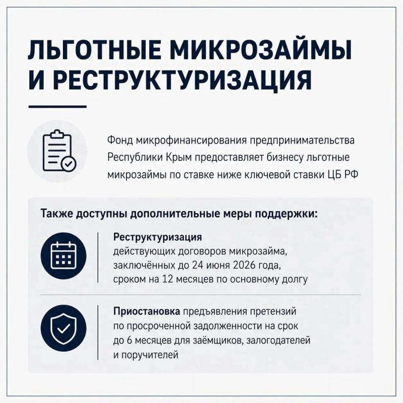 Правительством республики разработан пакет мер поддержки крымских предпринимателей Правительством республики разработан пакет мер поддержки крымских предпринимателей