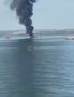 Недавний налет украинских дронов FP-2 на танкеры в Азовском море, снятый иностранными моряками со своего судна