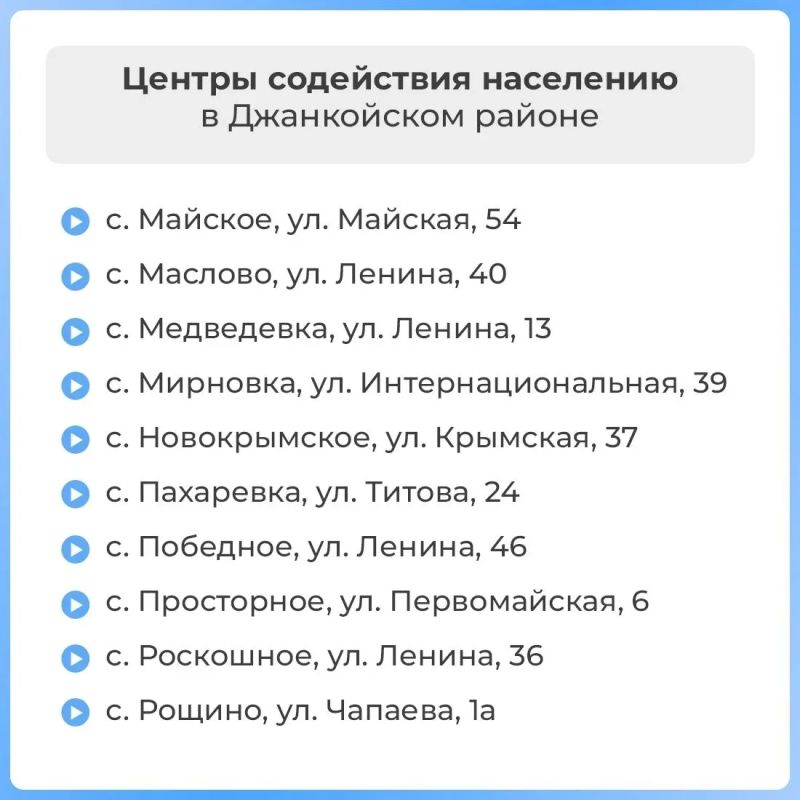 Инна Федоренко: Уважаемые жители Джанкойского района! Инна Федоренко: Уважаемые жители Джанкойского района!