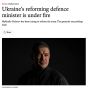 Реформы министра обороны Федорова усилили грызню внутри высшего военного руководства Украины, — The Economist