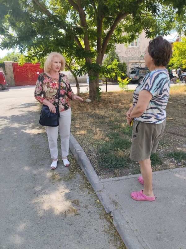 Эммилия Леонова: Продолжаю общение с населением округа Эммилия Леонова: Продолжаю общение с населением округа