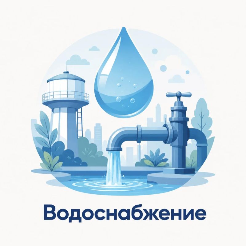В поселке Раздольное подача воды осуществляется ориентировочно с 18:00 до 22:00 ежедневно