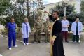 Военный госпиталь Росгвардии в Ростовской области посетил священник