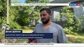 Первые кадры многоквартирного дома, который сегодня ночью подвергся вражеской атаке дрона