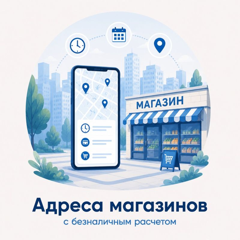 Публикуем список магазинов в Алуште, где можно расплатиться картой