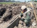 В Кировском районе обезврежены 16 артиллерийских снарядов
